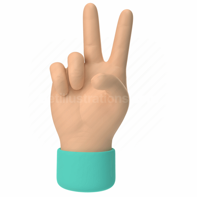 emoticon, emoji, sticker, gesture, peace, hand, asian